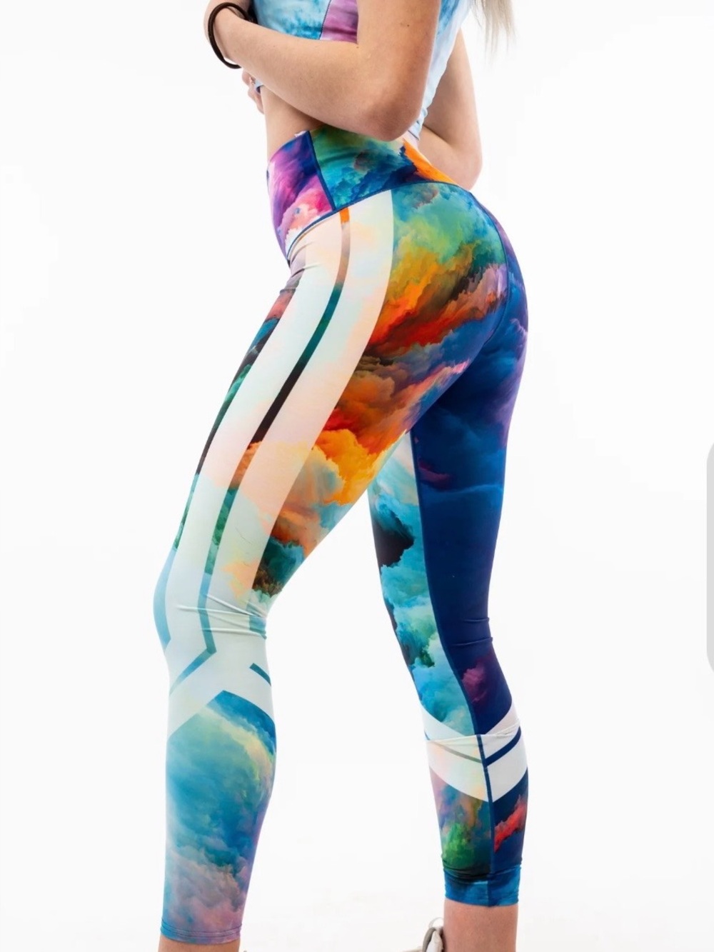 Watercolor Yoga Pants